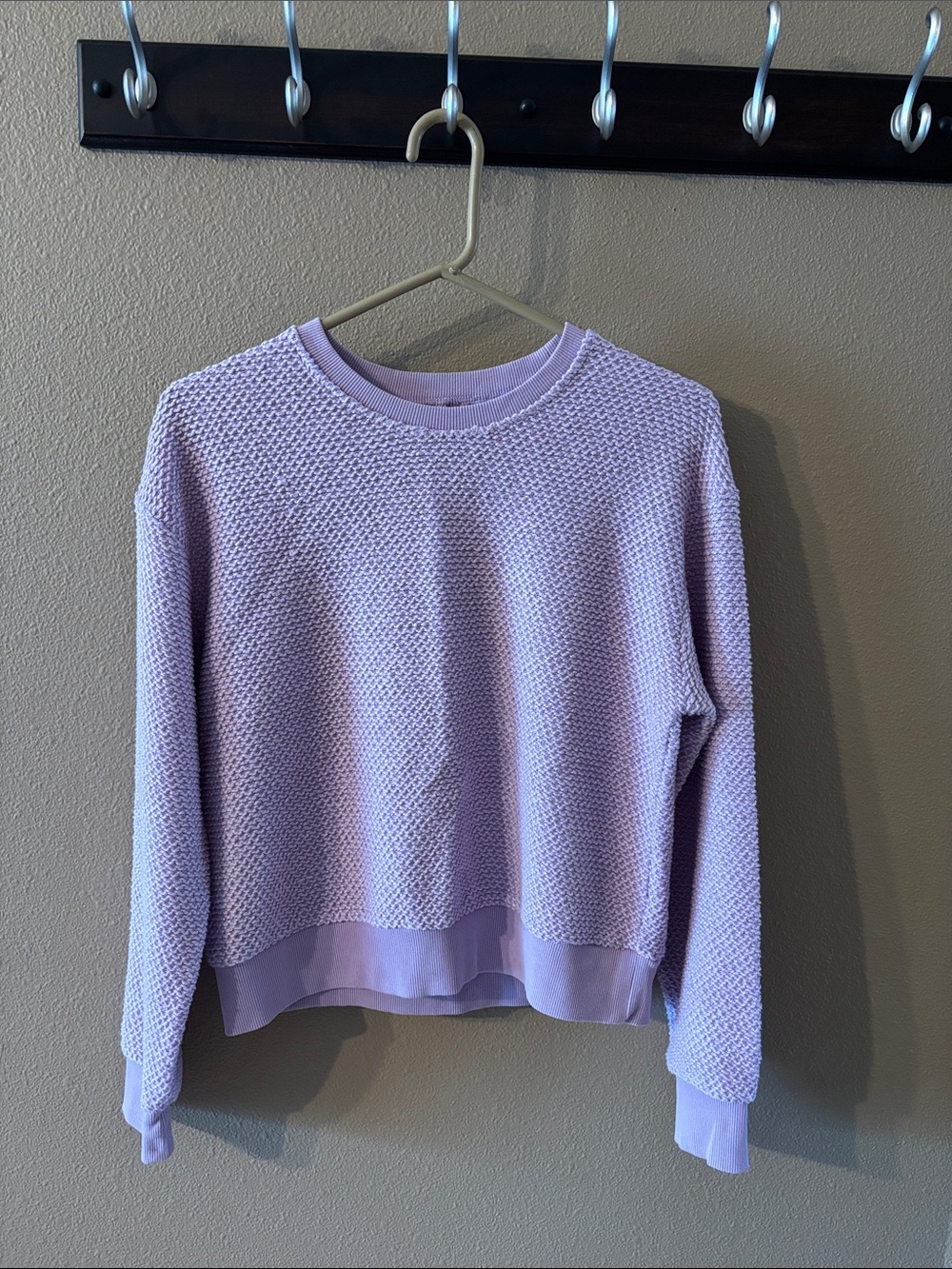 Marine Layer Lilac Crewneck Sweater